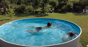 Ako si vytvoriť protiprúd v malom záhradnom bazéne | Urob si sám