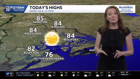 Cool morning but warm day on tap