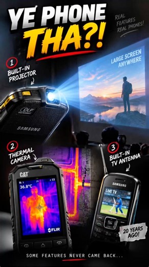 3 CRAZY Phone Features Jo Aaj Bhi Flagship Phones Mein Nahi Hain! 😱#shorts #technology