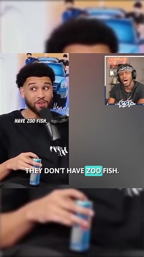 KSI reacting to this guy saying fish is not an animal pt2