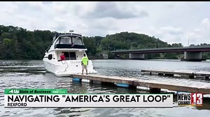 America’s Great Loop leader makes local stop on cruise across North America