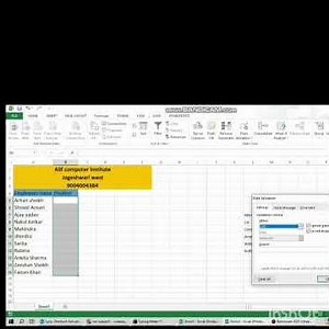 Create a Drop-Down List using Data Validation in Excel 🖱️Reduce errors • Look professional