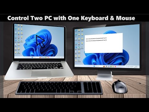 How to Use One Keyboard & Mouse with Two Windows PCs | Windows 11/10