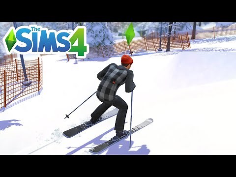 How To Go Skiing - The Sims 4