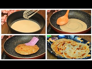 Liquid Dough Roti recipe | No Roll No Knead Paratha recipe |Roti With Liquid Dough by Inaaya Kitchen