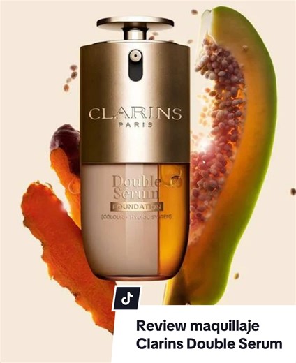 Review de la nueva base Double Serum de Clarins