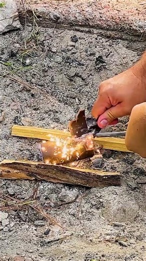 DIY Fire Starter Hack in 60 Seconds!