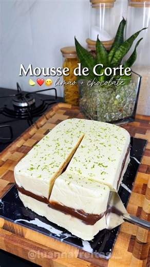 Truffled lemon mousse 🤤🍋 #recipes #sweets #chocolate #dessert #mousse