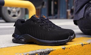 Watch Steel Toe Shoes Women Lightweight Safety Shoes Comfortable on Amazon Live