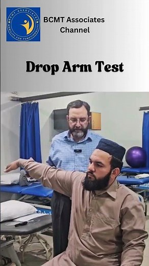 Drop Arm Test #physicaltherapy #education