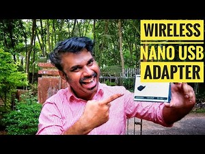 How to use D-Link Wireless N Nano USB Adapter || Malayalam review ||
