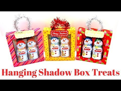 Hanging Shadow Box Treats | Great Craft Fair Ideas