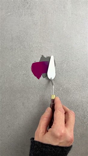 Acrylic Color Mixing | Purple + Gray