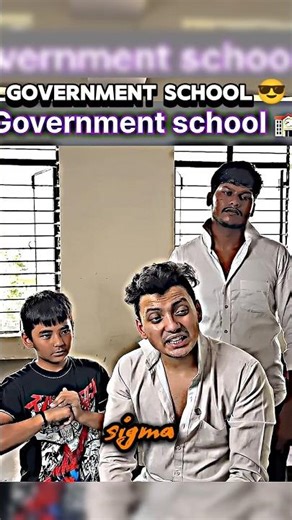 Backbencher 😎🔥 government school se panga 😂 #shorts #sigma #memes