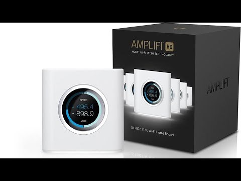 Ubiquiti AMPLIFI HD - Home MESH Wi-Fi Router setup and install (1)