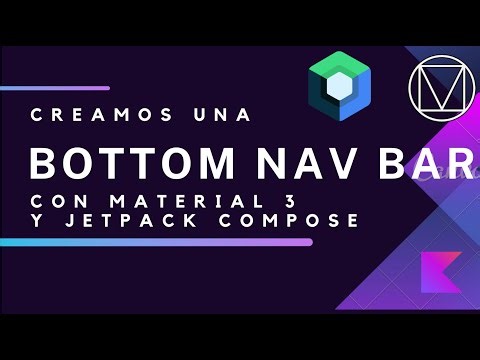 Bottom Navigation Bar en Material 3 y Android Jetpack Compose