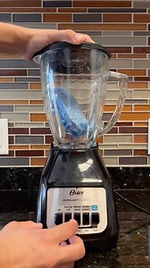 Forever Sponge VS Blender #cleaning #sponge #innovation #kitchen #kitchensponge #rescue #worldsbestsponge #bestsponge #antibacterial #antimicrobial | Rescue Co.