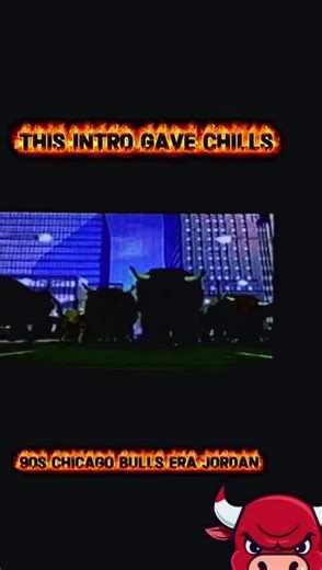 This intro still gives chills 🏀🔥 The Chicago Bulls. The dynasty. You guys think this is the best intro ever? please comment and follow #90s #michaeljordan #nba #chicagobulls #nostalgic