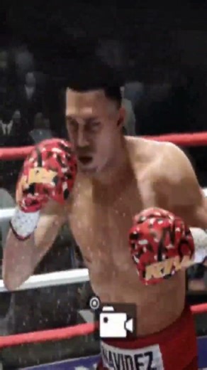 Oleksandr Usyk Knocks Out David Benavidez in Fight Night Forever! 🥋 #Shorts | AI Simulation