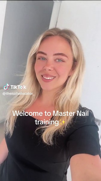MASTER nail training🫶🏼🫶🏼 #nails #nailtutorial #nailacademy #naildesigns #nailclass #nailcourse #beauty #trainingacademy #nailschool