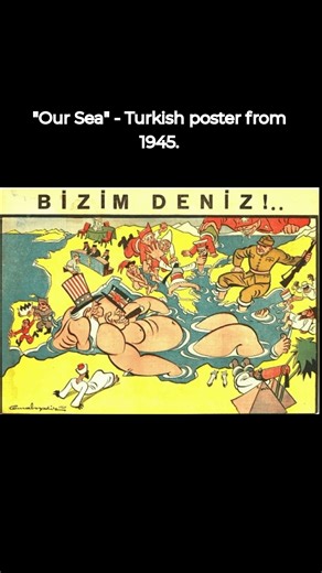 Historify on Instagram: ""Our Sea" - Turkish poster from 1945."