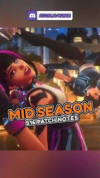 MID SEASON PATCH NOTES FOR SEASON 16 #overwatch #overwatch2 #ow2 #gaming