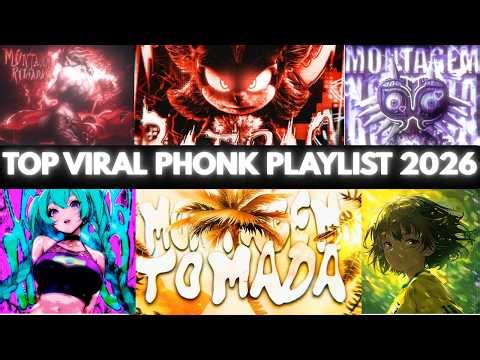 TOP VIRAL PHONK/FUNK SONGS 2025/2026 PLAYLIST | +1000 AURA MIX | BRAZILIAN PHONK 🇧🇷