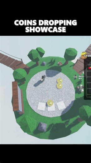 Coins Dropping! #roblox #robloxgamedev #robloxstudio