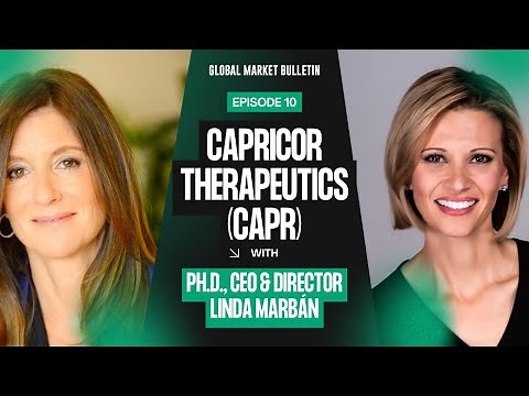 Capricor Therapeutics (NASDAQ: CAPR) CEO Linda Marbán Exclusive Interview w/ Global Market Bulletin