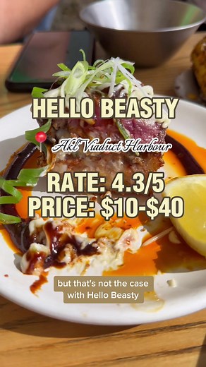 Best Asian Fusion Eats at Hello Beasty in Viaduct Harbour, Auckland