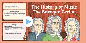 History Of Music: The Baroque Period And Composers PowerPoint