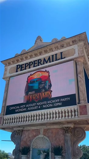 We wrapped up day 1 of Hot August Nights with @peppermillreno, @atlantisreno AND @unevadareno venues opening for classics! 🙌🏻 #HAN2025 It’s another big day in store with all three venues operating all day! Be sure to swing by @unevadareno tonight for the @thespazmatics hitting the stage at 8:15 PM. 👉🏼 get all the details on the event schedule here: hotaugustnights.net/event-schedule/ | Hot August Nights (Official)