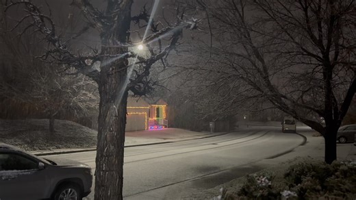 Snow is starting to fall on the valley floor. This is in northwest Reno. You can show us what it looks like in your area by submitting photos and videos here: https://www.kolotv.com/community/user-content/ | KOLO 8 News Now