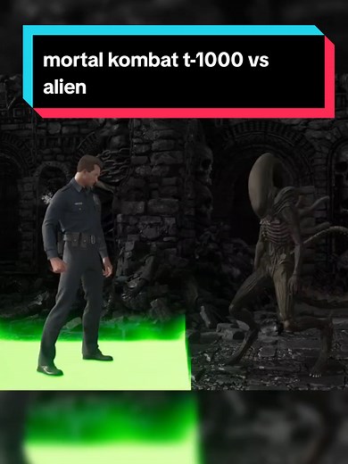 Mortal Kombat T-1000 vs Alien Showdown