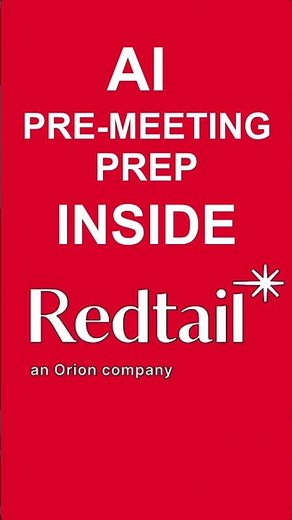AI Pre-Meeting Brief inside Redtail