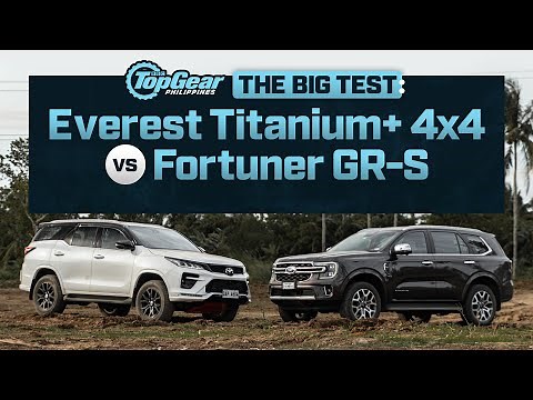 Ford Everest Titanium+ 4x4 vs Toyota Fortuner GR-S: 4x4 SUV Big Test | Top Gear Philippines