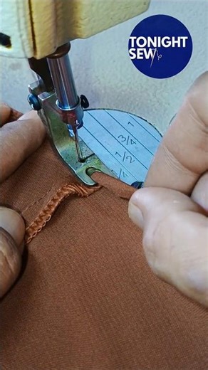 Tips for Sewing Hems Using a Hemming Foot #sewing #shorts #hemming #sewingtricks