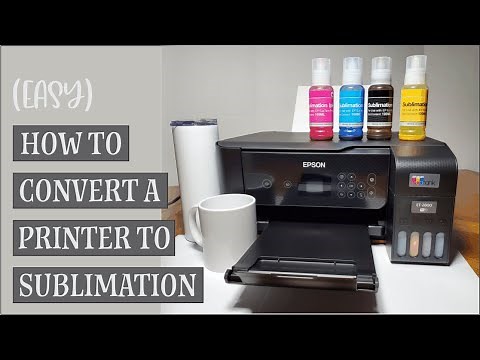 How to Convert a Printer to Sublimation (Easy)