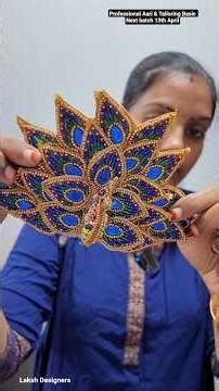 ✨️5 Different model Hip belt making/ Professional Aari and Tailoring Basic Admission Open 13th April