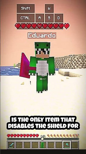 Axe & Shield Basics Explained | Minecraft 1.9+ PvP