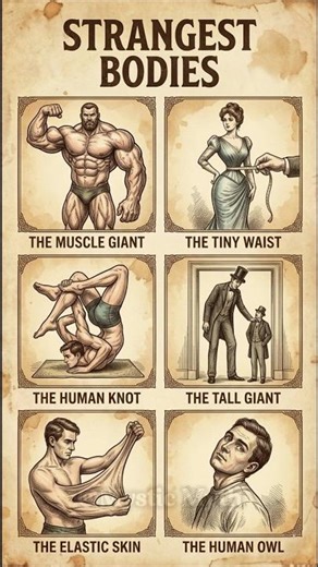 STRANGEST BODIES EVER! 😱👤 #shorts #edit