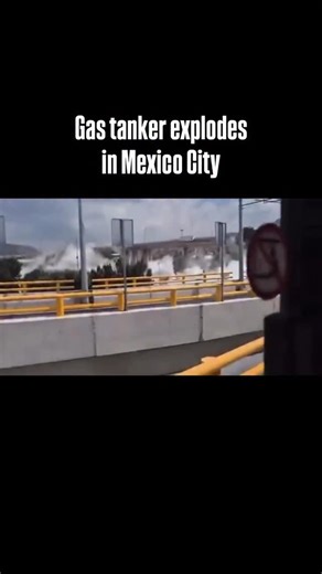 MEXICO CITY – GAS TANKER TRAGEDY A tanker truck overloaded with 13,000 gallons of liquefied petroleum gas exploded near the Concordia overpass in Iztapalapa. At least 4 people are dead, and 90 injured—many with critical burns. Dozens of vehicles were destroyed. Authorities report the company lacked proper insurance. Multi-agency investigation is underway. #MexicoNews @209_drone_shots | Chief Miller
