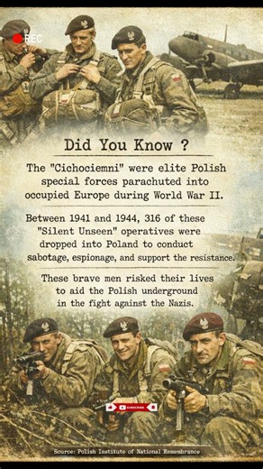 Cichociemni “Silent Unseen” | Best 12 Commandos At World War 2 Era. | NO : 08