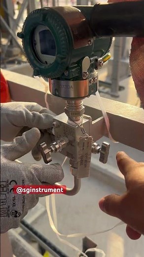 Yokogawa #pressure #transmitter #calibration with #fluke #calibrator #yokogawa #construction #piping