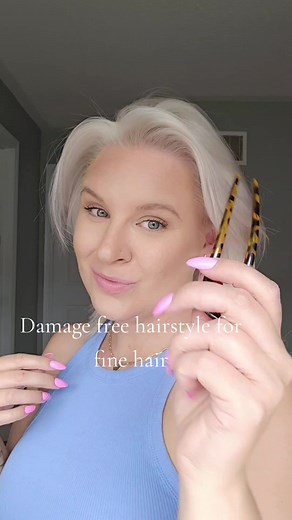 French Pin Hairstyles for Fine Hair