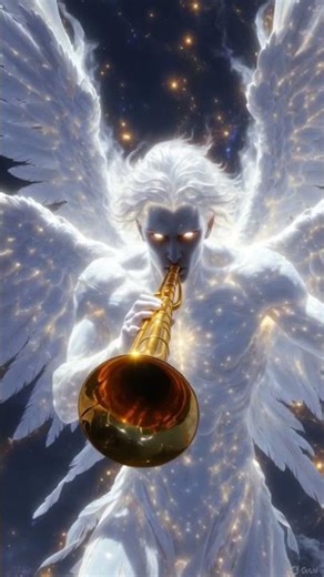 Israfil Malaikat the angel of the trumpet, Day of Judgment and Resurrection