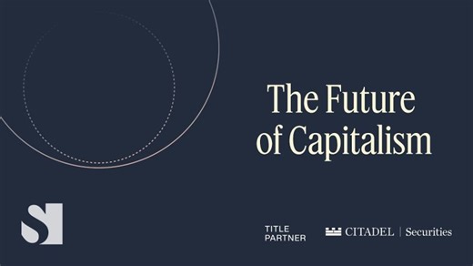 Future of Capitalism | Semafor World Economy 2026 | The Paulson Institute