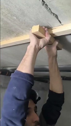 Plastic vs. Concrete: Will It Actually Hold? 😳#ConstructionLife #DIYHacks #CarpentryTips