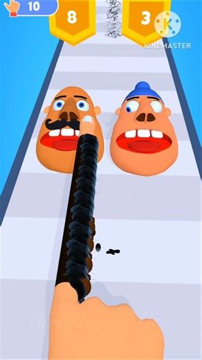 পটির স্পিডে সবাই শেষ 🤣💩| Finger Runner 3D Mobile Gameplay #shorts #viralshorts #gaming