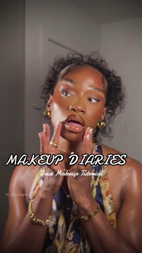 Base Makeup Tutorial | been a bit since I made one of these!🥰 Hope you enjoy munchkins!😘 • PRODUCTS USED: • SKINCARE PRODUCTS skin - @Johnson's Baby ID Oil BASE PRODUCTS Foundation: @Maybelline NY Dream Radiant Liquid (shade #128 mocha) Concealer: @rimmellondon The Multi-Tasker (shade: 090 Toffee) Bronzer/Blush @maccosmetics X Teyana Taylor Lipstick (shade: A Rose in Harlem) POWDERY PRODUCTS Setting Powder: @Huda Beauty Easy Bake Powder (shade: Blondie) AND Sasha Buttercup Powder Bronzing powd